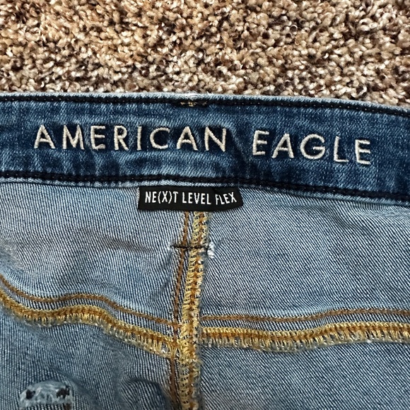 American Eagle Men's Blue Jeans Slim Straight Next Level Flex 32x32 - Picture 4 of 8